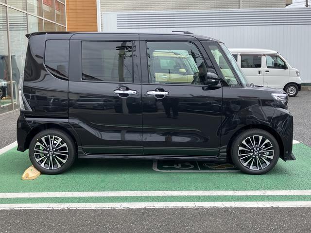 タントカスタムRSリミテッド 届け出済み未使用車保証 新車保証・まごころ保証 1年間・走行距離無制限付き・アダプティブクルーズコントロール付き・LEDヘッドライト装備・シートヒーター装備(東京都)の中古車