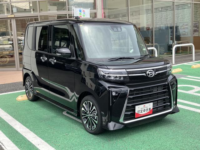 タントカスタムRSリミテッド 届け出済み未使用車保証 新車保証・まごころ保証 1年間・走行距離無制限付き・アダプティブクルーズコントロール付き・LEDヘッドライト装備・シートヒーター装備(東京都)の中古車