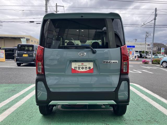 タントファンクロスターボ　９インチディスプレイオーディオ装備保証　新車保証・まごころ保証　１年間・走行距離無制限付き　純正９インチディスプレイオーディオ　バックモニター　フロントシートヒーター　両側電動スライドドア　ホールド機能付き電動サイドブレーキ（東京都）の中古車