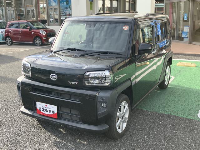 タフトＧ　カーナビ　パノラマカメラ　ドラレコ　ＥＴＣ保証　新車保証・まごころ保証　１年間・走行距離無制限付き　純正７インチプレミアムナビ　ＥＴＣ車載器　ナビ連動前後録画ドライブレコーダー　パノラマモニター　フロントシートヒーター　電動サイドブレーキ（東京都）の中古車