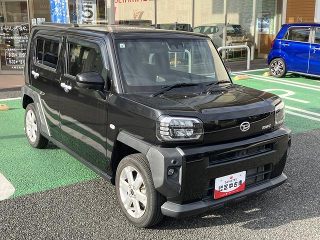タフトＧ　カーナビ　パノラマカメラ　ドラレコ　ＥＴＣ保証　新車保証・まごころ保証　１年間・走行距離無制限付き　純正７インチプレミアムナビ　ＥＴＣ車載器　ナビ連動前後録画ドライブレコーダー　パノラマモニター　フロントシートヒーター　電動サイドブレーキ（東京都）の中古車