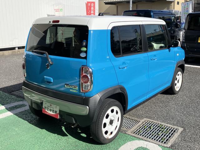 ハスラーGターボ カーナビ ドライブレコーダー ETC保証 まごころ保証 1年間・走行距離無制限付き 7インチカーナビ ETC車載器 ドライブレコーダー 運転席シートヒーター アイドリングストップ エンジンプッシュスタート オートエアコン(東京都)の中古車