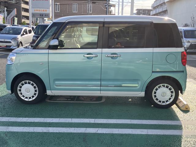 ムーヴキャンバスストライプスＧ　ディスプレイオーディオ　ＥＴＣ　ドラレコ保証　新車保証・まごころ保証　１年間・走行距離無制限付き　純正９インチディスプレイオーディオ　ＥＴＣ車載器　ディスプレイオーディオ連動前後録画ドライブレコーダー　両側電動スライドドア　キーフリー（東京都）の中古車