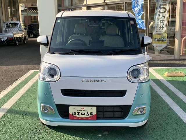ムーヴキャンバスストライプスＧ　ディスプレイオーディオ　ＥＴＣ　ドラレコ保証　新車保証・まごころ保証　１年間・走行距離無制限付き　純正９インチディスプレイオーディオ　ＥＴＣ車載器　ディスプレイオーディオ連動前後録画ドライブレコーダー　両側電動スライドドア　キーフリー（東京都）の中古車