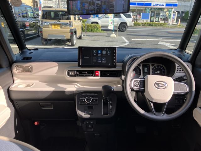 ムーヴキャンバスストライプスＧ　ディスプレイオーディオ　ＥＴＣ　ドラレコ保証　新車保証・まごころ保証　１年間・走行距離無制限付き　純正９インチディスプレイオーディオ　ＥＴＣ車載器　ディスプレイオーディオ連動前後録画ドライブレコーダー　両側電動スライドドア　キーフリー（東京都）の中古車