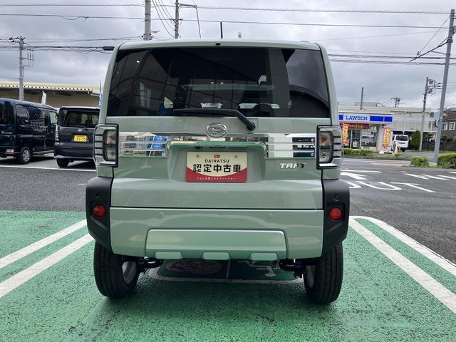 タフトＧ　クロムベンチャー　届け出済み未使用車　バックカメラ保証　新車保証・まごころ保証　１年間・走行距離無制限付き　アダプティブクルーズコントロール　フロントシートヒーター　ＬＥＤヘッドライト　ガラスルーフ　キーフリー　ホールド機能付き電動サイドブレーキ（東京都）の中古車