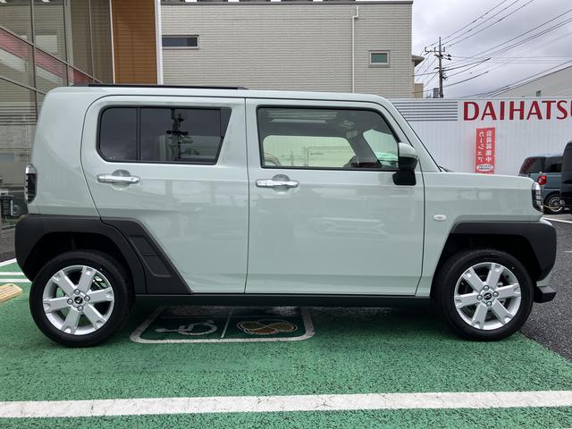 タフトＧ　クロムベンチャー　届け出済み未使用車　バックカメラ保証　新車保証・まごころ保証　１年間・走行距離無制限付き　アダプティブクルーズコントロール　フロントシートヒーター　ＬＥＤヘッドライト　ガラスルーフ　キーフリー　ホールド機能付き電動サイドブレーキ（東京都）の中古車