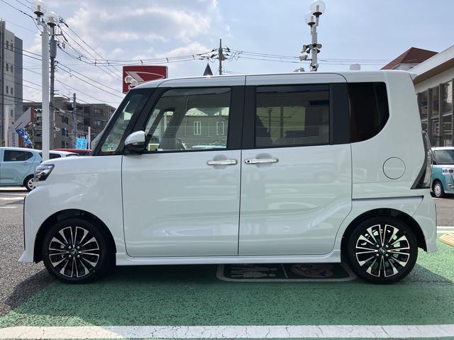 タントカスタムRS ディスプレイオーディオ バックモニター保証 新車保証・まごころ保証 1年間・走行距離無制限付き 純正9インチディスプレイオーディオ バックモニター 両側電動スライドドア ターボ LEDヘッドライト ホールド機能付き電動サイドブレーキ(東京都)の中古車