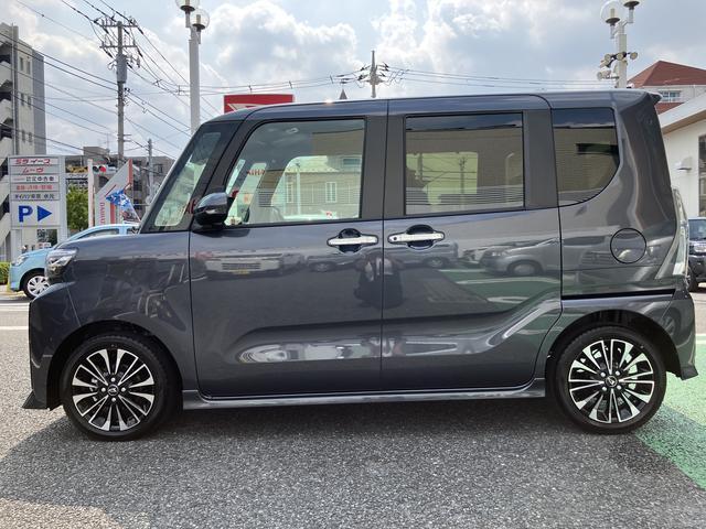 タントカスタムRS カーナビ ETC ドライブレコーダー保証 新車保証・まごころ保証 1年間・走行距離無制限付き 純正7インチエントリーナビ バックモニター ナビ連動前後録画ドライブレコーダー ETC車載器 ターボ LEDヘッドライト 両側電動スライドドア(東京都)の中古車