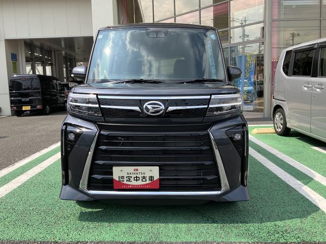 タントカスタムRS カーナビ ETC ドライブレコーダー保証 新車保証・まごころ保証 1年間・走行距離無制限付き 純正7インチエントリーナビ バックモニター ナビ連動前後録画ドライブレコーダー ETC車載器 ターボ LEDヘッドライト 両側電動スライドドア(東京都)の中古車