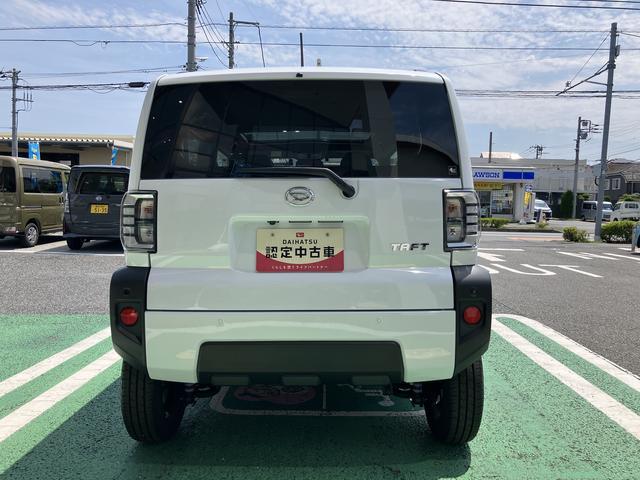 タフトGターボ カーナビ ドライブレコーダー ETC保証 新車保証・まごころ保証 1年間・走行距離無制限付き 純正7インチエントリーナビ バックモニター ナビ連動前後録画ドライブレコーダー ETC車載器 LEDヘッドライト フロントシートヒーター(東京都)の中古車