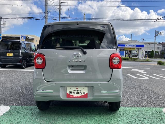 ムーヴキャンバスセオリーＧ　ディスプレイオーディオ　フロントシートヒーター保証　新車保証・まごころ保証　１年間・走行距離無制限付き　純正９インチディスプレイオーディオ　バックカメラ　ＬＥＤヘッドライト　フロントシートヒーター　ホールド機能付き電動サイドブレーキ　キーフリー（東京都）の中古車