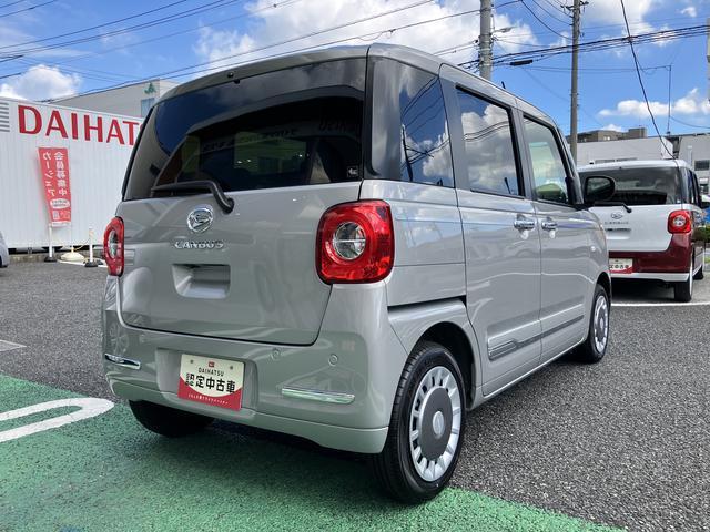 ムーヴキャンバスセオリーＧ　ディスプレイオーディオ　フロントシートヒーター保証　新車保証・まごころ保証　１年間・走行距離無制限付き　純正９インチディスプレイオーディオ　バックカメラ　ＬＥＤヘッドライト　フロントシートヒーター　ホールド機能付き電動サイドブレーキ　キーフリー（東京都）の中古車