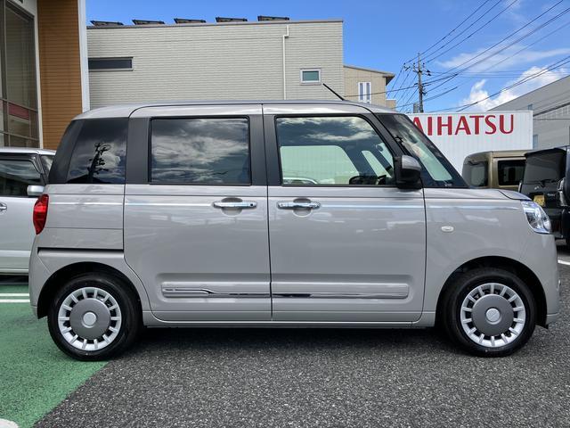 ムーヴキャンバスセオリーＧ　ディスプレイオーディオ　フロントシートヒーター保証　新車保証・まごころ保証　１年間・走行距離無制限付き　純正９インチディスプレイオーディオ　バックカメラ　ＬＥＤヘッドライト　フロントシートヒーター　ホールド機能付き電動サイドブレーキ　キーフリー（東京都）の中古車
