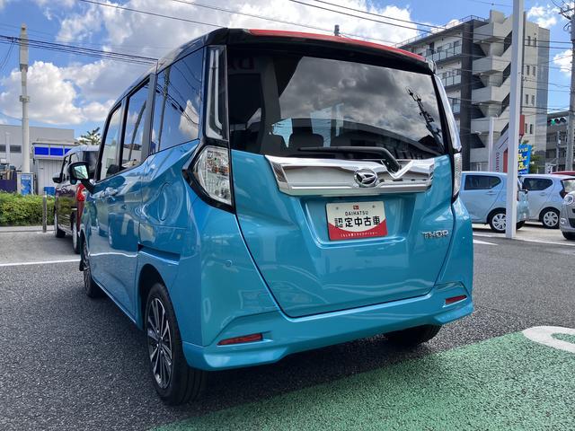 トールカスタムＧ　ターボ　ディスプレイオーディオ　パノラマモニター保証　新車保証・まごころ保証　１年間・走行距離無制限付き　純正９インチディスプレイオーディオ　パノラマカメラモニター　両側電動スライドドア　ホールド機能付き電動サイドブレーキ　キーフリー（東京都）の中古車