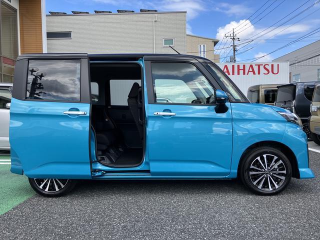 トールカスタムＧ　ターボ　ディスプレイオーディオ　パノラマモニター保証　新車保証・まごころ保証　１年間・走行距離無制限付き　純正９インチディスプレイオーディオ　パノラマカメラモニター　両側電動スライドドア　ホールド機能付き電動サイドブレーキ　キーフリー（東京都）の中古車