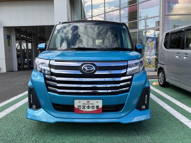 トールカスタムＧ　ターボ　ディスプレイオーディオ　パノラマモニター保証　新車保証・まごころ保証　１年間・走行距離無制限付き　純正９インチディスプレイオーディオ　パノラマカメラモニター　両側電動スライドドア　ホールド機能付き電動サイドブレーキ　キーフリー（東京都）の中古車