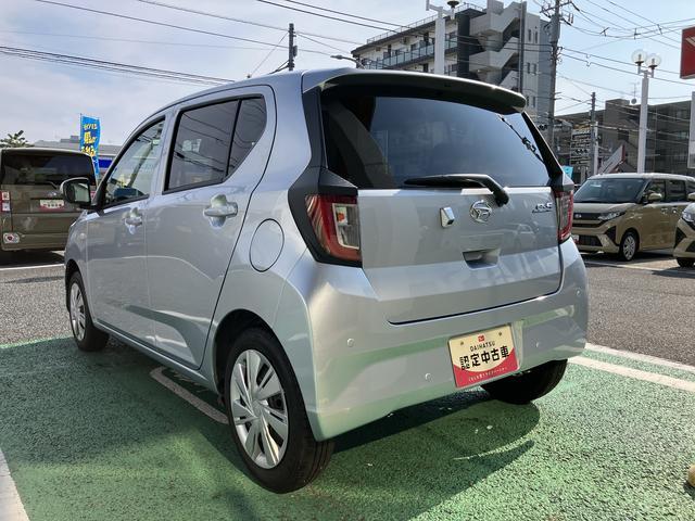 ミライースＸ　ＳＡIII　Ｂｌｕｅｔｏｏｔｈ／ＵＳＢチューナー保証　新車保証・まごころ保証　１年間・走行距離無制限付き　純正ワイドＢｌｕｅｔｏｏｔｈ／ＵＳＢチューナー　ＬＥＤヘッドライト　コーナーセンサー　バックカメラ　カーペットマット　キーレス（東京都）の中古車