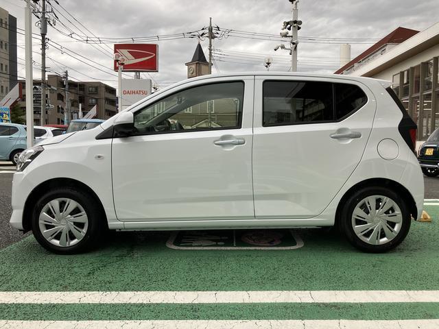 ミライースＸ　ＳＡIII　ＣＤステレオ　ＬＥＤヘッドライト保証　新車保証・まごころ保証　１年間・走行距離無制限付き　純正ＣＤステレオ　ＬＥＤヘッドライト　バックカメラ　コーナーセンサー　カーペットマット　電動格納ミラー　マニュアルエアコン　スモークガラス（東京都）の中古車