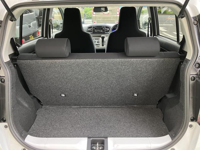 ミライースＸ　ＳＡIII　ＣＤステレオ　ＬＥＤヘッドライト保証　新車保証・まごころ保証　１年間・走行距離無制限付き　純正ＣＤステレオ　ＬＥＤヘッドライト　バックカメラ　コーナーセンサー　カーペットマット　電動格納ミラー　マニュアルエアコン　スモークガラス（東京都）の中古車