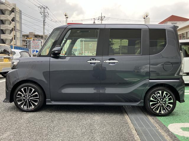 タントカスタムＲＳ　ディスプレイオーディオ　ターボ保証　新車保証・まごころ保証　１年間・走行距離無制限付き　純正９インチディスプレイオーディオ　バックモニター　ＬＥＤヘッドライト　両側電動スライドドア　ホールド機能付き電動サイドブレーキ（東京都）の中古車