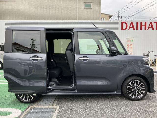 タントカスタムＲＳ　ディスプレイオーディオ　ターボ保証　新車保証・まごころ保証　１年間・走行距離無制限付き　純正９インチディスプレイオーディオ　バックモニター　ＬＥＤヘッドライト　両側電動スライドドア　ホールド機能付き電動サイドブレーキ（東京都）の中古車