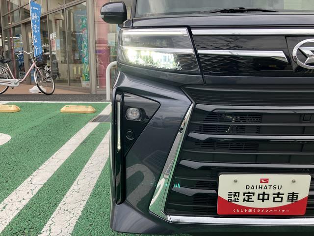 タントカスタムＲＳ　ディスプレイオーディオ　ターボ保証　新車保証・まごころ保証　１年間・走行距離無制限付き　純正９インチディスプレイオーディオ　バックモニター　ＬＥＤヘッドライト　両側電動スライドドア　ホールド機能付き電動サイドブレーキ（東京都）の中古車