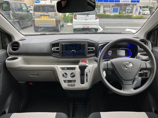 ミライースＸ　ＳＡIII　Ｂｌｕｅｔｏｏｔｈ／ＵＳＢチューナー保証　新車保証・まごころ保証　１年間・走行距離無制限付き　純正Ｂｌｕｅｔｏｏｔｈ／ＵＳＢチューナー　ＬＥＤヘッドライト　キーレス　バックカメラ　カーペットマット　コーナーセンサー　マニュアルエアコン（東京都）の中古車