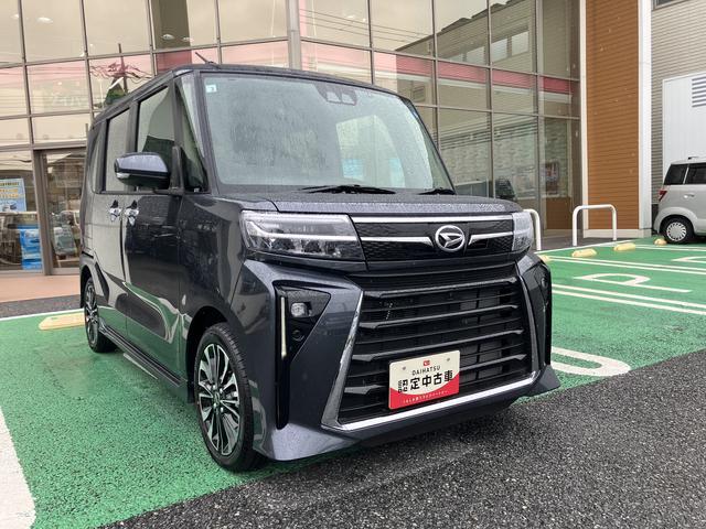 タントカスタムＲＳリミテッド　７インチナビ　パノラマ対応カメラ保証　新車保証・まごころ保証　１年間・走行距離無制限付き・７インチナビ・パノラマカメラ・ドラレコ・ＥＴＣ装備・ＬＥＤヘッドライト装備・シートヒーター装備（東京都）の中古車