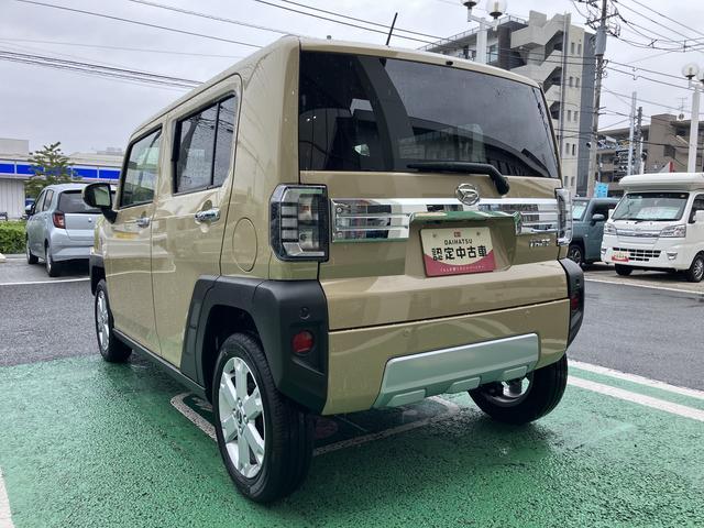 タフトG クロムベンチャー オーディオレス パノラマモニター保証 新車保証・まごころ保証 1年間・走行距離無制限付き・オーディオレス車・LEDヘッドライト装備・LEDフォグ装備・シートヒーター装備(東京都)の中古車