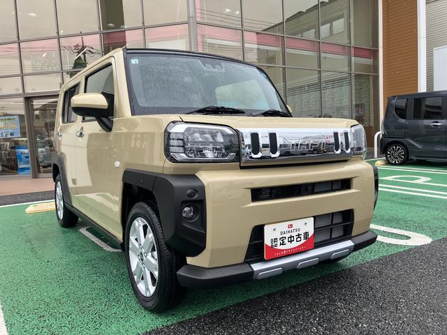 タフトG クロムベンチャー オーディオレス パノラマモニター保証 新車保証・まごころ保証 1年間・走行距離無制限付き・オーディオレス車・LEDヘッドライト装備・LEDフォグ装備・シートヒーター装備(東京都)の中古車