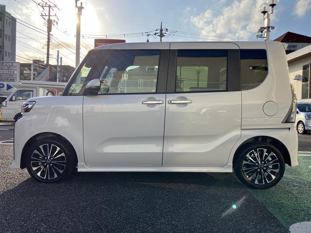 タントカスタムRS カーナビ バックモニター ドラレコ ETC保証 新車保証・まごころ保証 1年間・走行距離無制限付き 純正7インチエントリーナビ バックモニター ナビ連動前後録画ドライブレコーダー ETC車載器 フロントシートヒーター 電動サイドブレーキ(東京都)の中古車