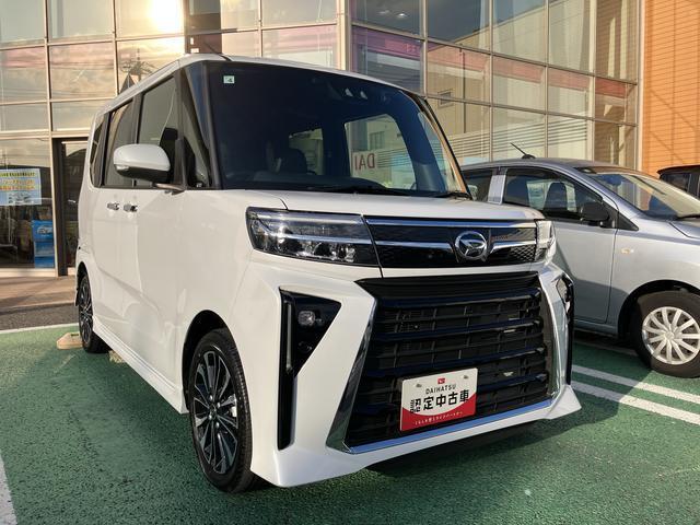 タントカスタムRS カーナビ バックモニター ドラレコ ETC保証 新車保証・まごころ保証 1年間・走行距離無制限付き 純正7インチエントリーナビ バックモニター ナビ連動前後録画ドライブレコーダー ETC車載器 フロントシートヒーター 電動サイドブレーキ(東京都)の中古車