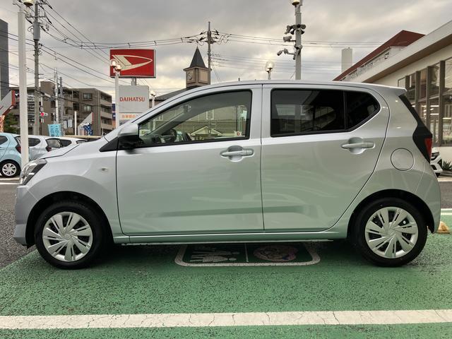 ミライースX SAIII Bluetooth/USBチューナー保証 新車保証・まごころ保証 1年間・走行距離無制限付き 純正ワイドBluetooth/USBチューナー LEDヘッドライト スマートアシスト3 コーナーセンサー カーペットマット キーレス(東京都)の中古車