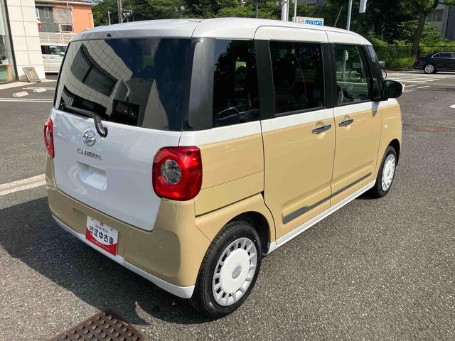 ムーヴキャンバスストライプスＧ　両側電動スライド／電子パーキング保証１年間・距離無制限　スマアシ／ＬＥＤヘッドライト（東京都）の中古車