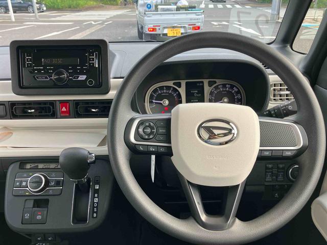 ムーヴキャンバスストライプスＧ　両側電動スライド／電子パーキング保証１年間・距離無制限　スマアシ／ＬＥＤヘッドライト（東京都）の中古車