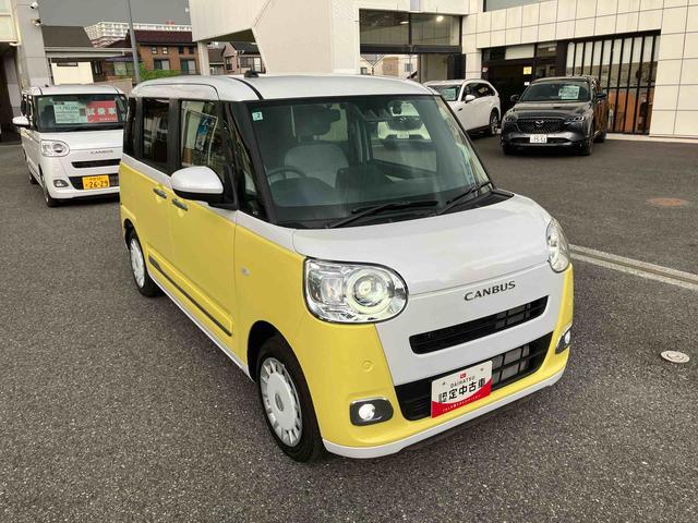 ムーヴキャンバスストライプスＧ保証　新車保証・まごころ保証　１年間・走行距離無制限付き７インチナビ・バックカメラ・ドラレコ・ＥＴＣ装備（東京都）の中古車