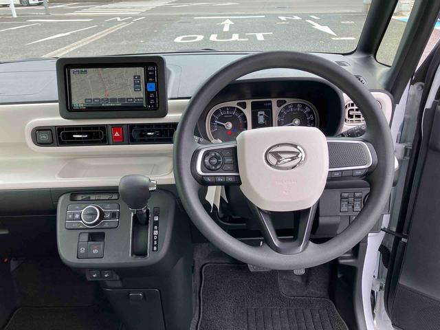ムーヴキャンバスストライプスＧ　ナビ／パノラマカメラ／スマアシ保証　新車保証・まごころ保証　１年間・走行距離無制限付き　両側電動スライドドア／電子パーキングブレーキ（東京都）の中古車