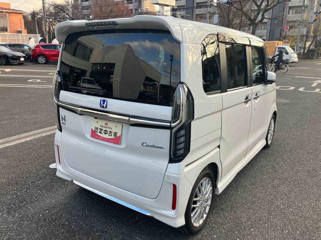 Ｎ−ＢＯＸカスタムＬターボ保証１年間・距離無制限　ナビ・バックカメラ・ドラレコ・ＥＴＣ（東京都）の中古車