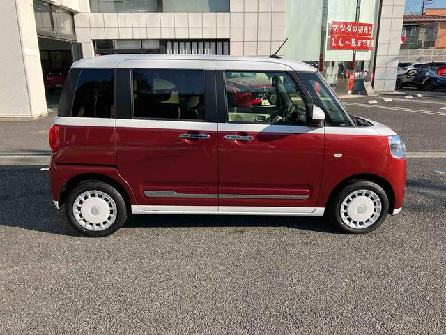 ムーヴキャンバスストライプスＧターボ保証　新車保証・まごころ保証　１年間・走行距離無制限付き　７インチナビ・パノラマカメラ・ドラレコ装備（東京都）の中古車