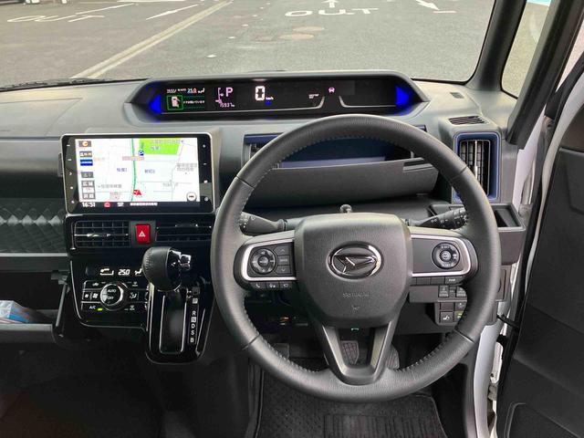 タントカスタムＲＳ保証　新車保証・まごころ保証　１年間・走行距離無制限付き　９インチナビ・パノラマカメラ・ドラレコ・ＥＴＣ装備（東京都）の中古車