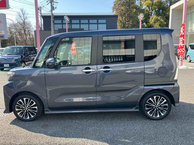 タントカスタムＲＳリミテッド保証　新車保証・まごころ保証　１年間・走行距離無制限付き　７インチナビ・パノラマカメラ・ドラレコ・ＥＴＣ装備（東京都）の中古車