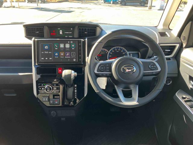 トールカスタムＧ　９インチディスプレイオーディオ　パノラマモニター保証　新車保証・まごころ保証　１年間・走行距離無制限付き　９インチディスプレイオーディオ装備（東京都）の中古車