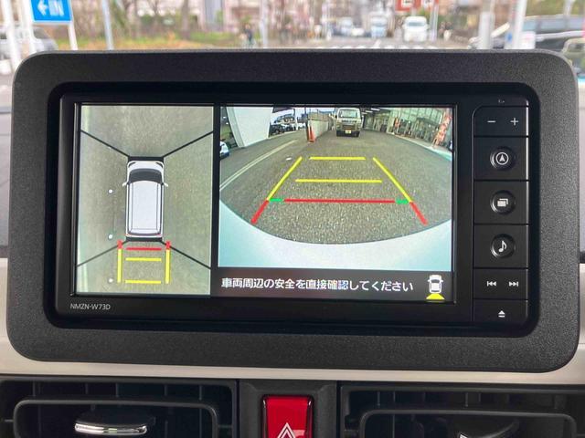 ムーヴキャンバスストライプスGターボ保証 新車保証・まごころ保証 1年間・走行距離無制限付き 7インチナビ・パノラマカメラ・ドラレコ・装備(東京都)の中古車