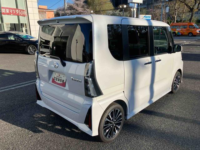 タントカスタムＲＳリミテッド　届け出済み未使用車保証　新車保証・まごころ保証　１年間・走行距離無制限付き（東京都）の中古車