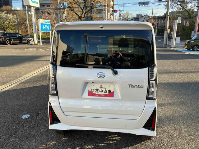 タントカスタムＲＳリミテッド　届け出済み未使用車保証　新車保証・まごころ保証　１年間・走行距離無制限付き（東京都）の中古車