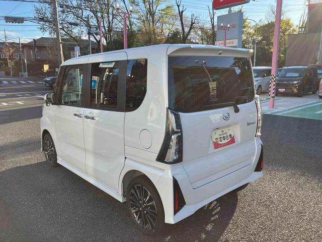 タントカスタムＲＳリミテッド　届け出済み未使用車保証　新車保証・まごころ保証　１年間・走行距離無制限付き（東京都）の中古車