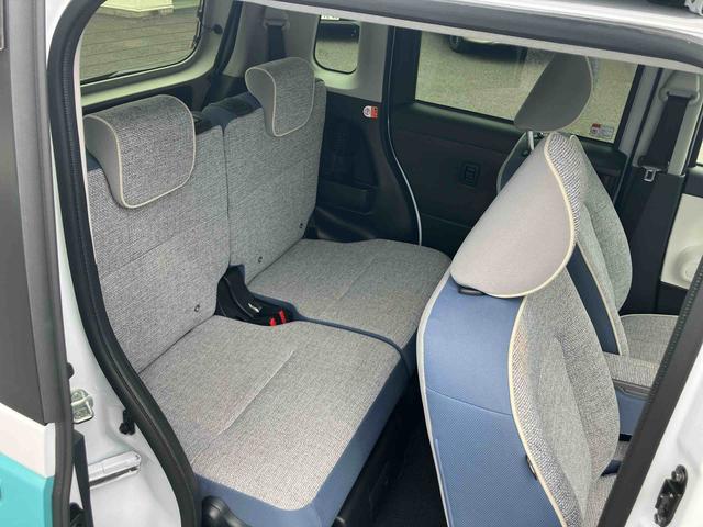 ムーヴキャンバスストライプスＧターボ　７インチ純正ナビゲーション搭載！！保証　新車保証・まごころ保証　１年間・走行距離無制限付き（東京都）の中古車