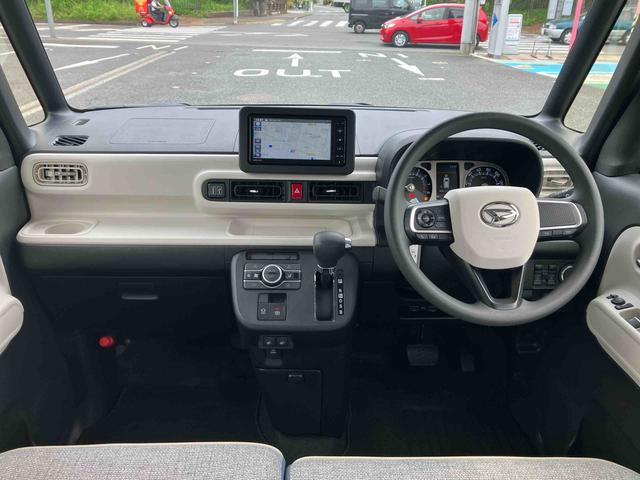 ムーヴキャンバスストライプスＧターボ　７インチ純正ナビゲーション搭載！！保証　新車保証・まごころ保証　１年間・走行距離無制限付き（東京都）の中古車