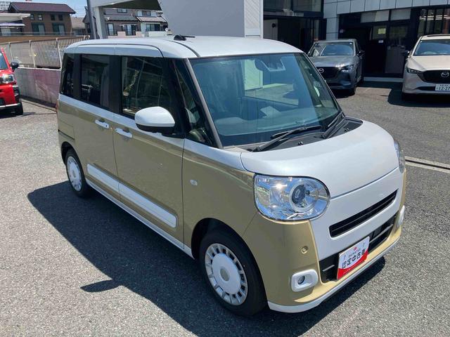 ムーヴキャンバスストライプスＧターボ　届け出済み未使用車保証　新車保証・まごころ保証　１年間・走行距離無制限付き（東京都）の中古車
